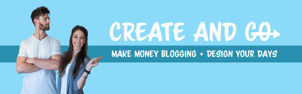 Create and Go Make Money Blogging Banner